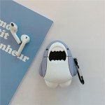 Wholesale Cute Design Cartoon Silicone Cover Skin for Airpod (1 / 2) Charging Case (Shark)